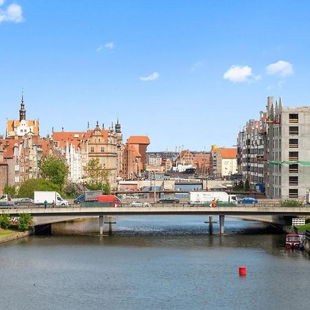Waterlane Island - Riverview Pool, Spa, Gym & Parking By Downtown Apartments Gdańsk Eksteriør bilde