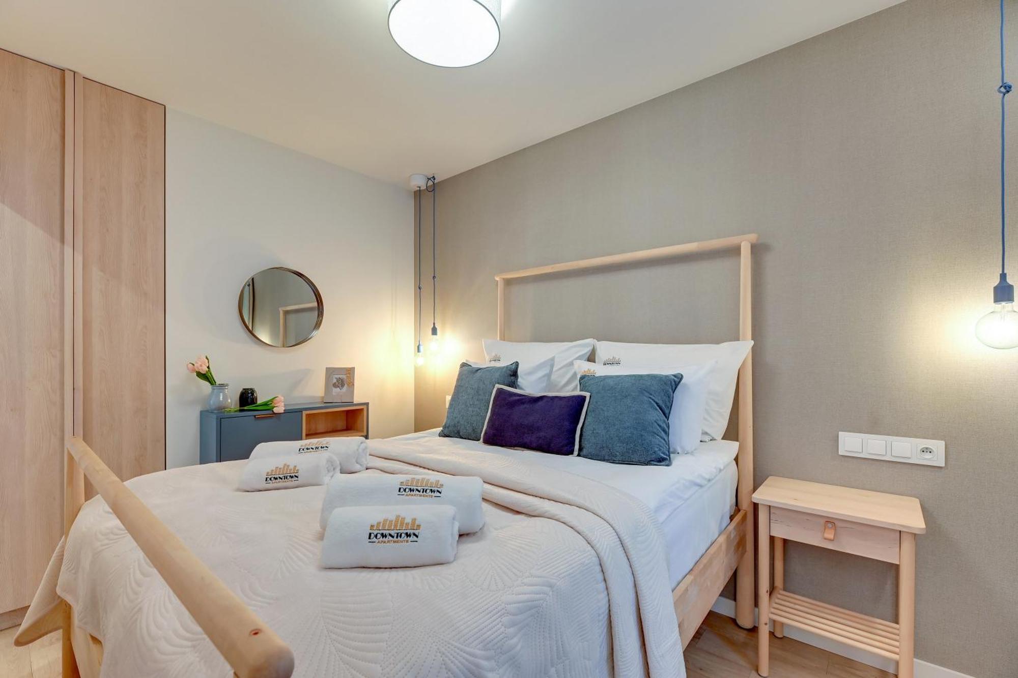 Waterlane Island - Riverview Pool, Spa, Gym & Parking By Downtown Apartments Gdańsk Eksteriør bilde