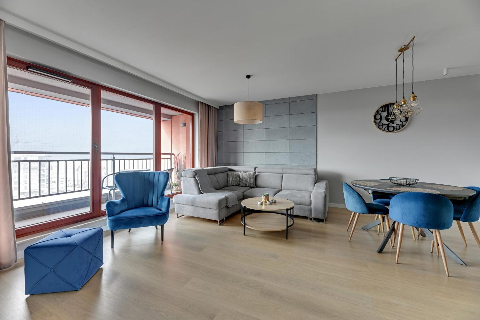 Waterlane Island - Riverview Pool, Spa, Gym & Parking By Downtown Apartments Gdańsk Rom bilde