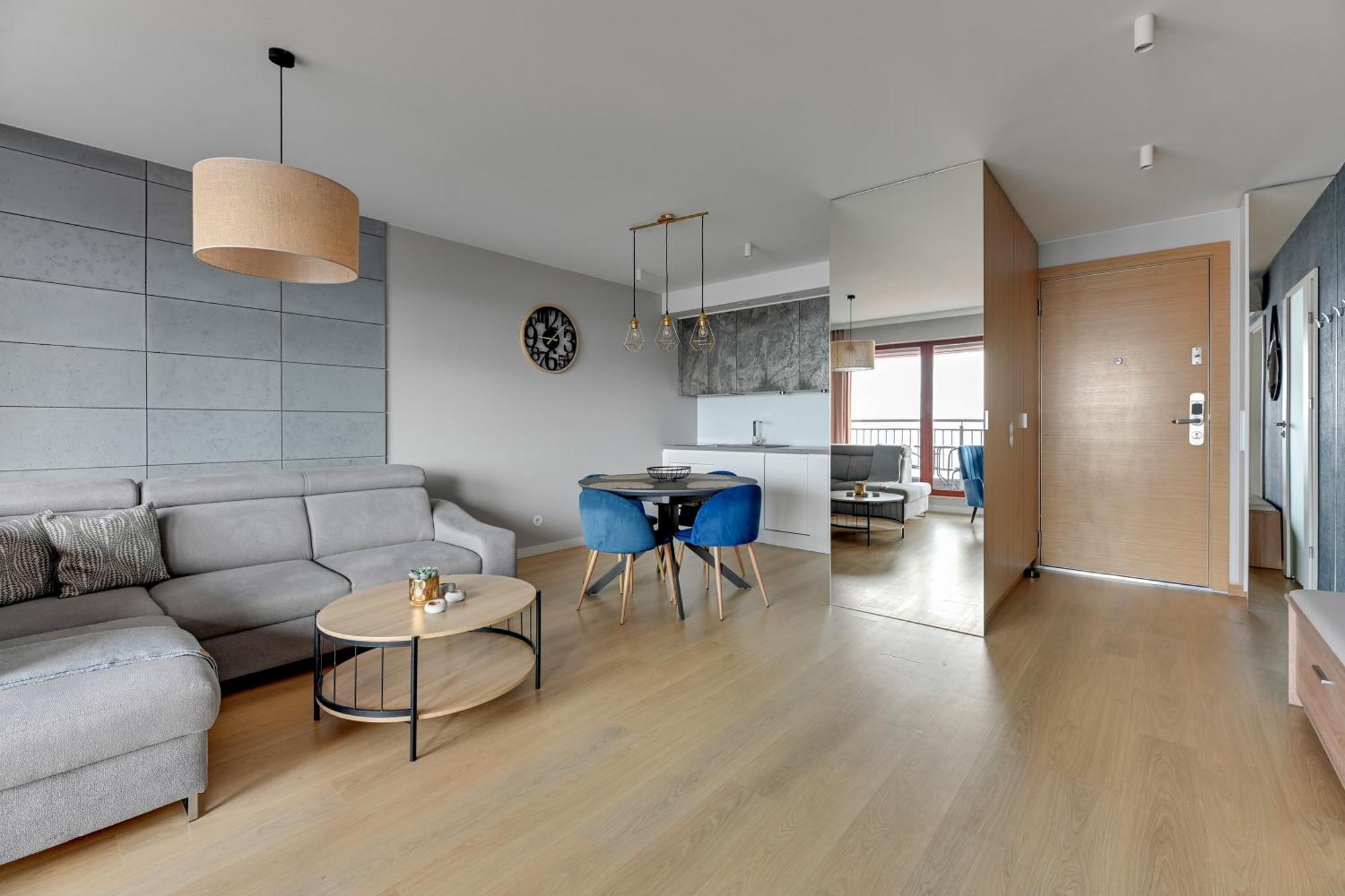 Waterlane Island - Riverview Pool, Spa, Gym & Parking By Downtown Apartments Gdańsk Rom bilde