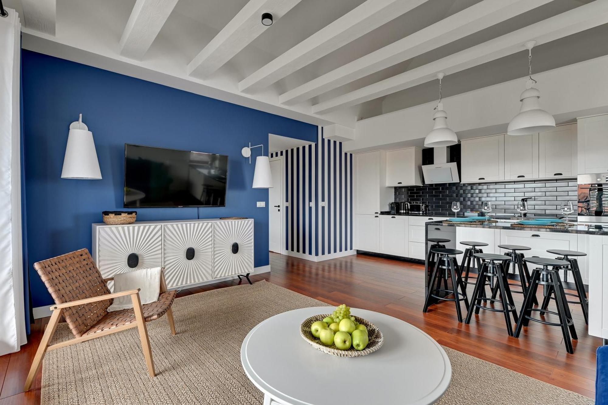 Waterlane Island - Riverview Pool, Spa, Gym & Parking By Downtown Apartments Gdańsk Eksteriør bilde