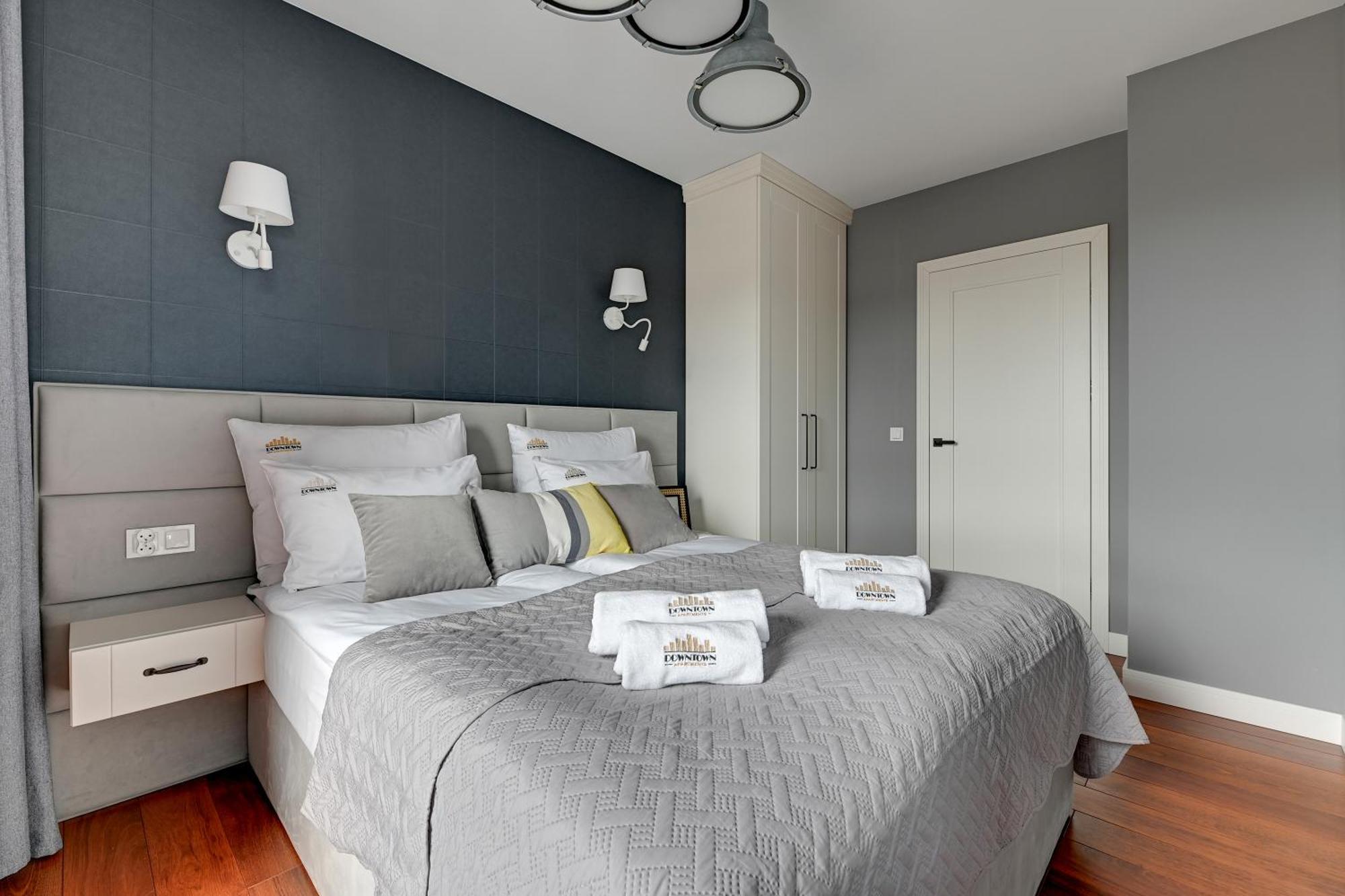 Waterlane Island - Riverview Pool, Spa, Gym & Parking By Downtown Apartments Gdańsk Rom bilde