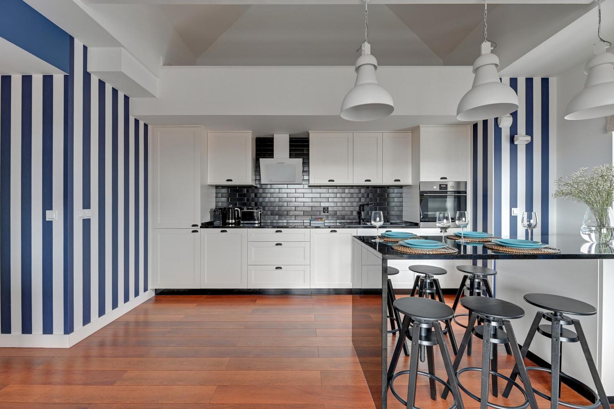 Waterlane Island - Riverview Pool, Spa, Gym & Parking By Downtown Apartments Gdańsk Rom bilde