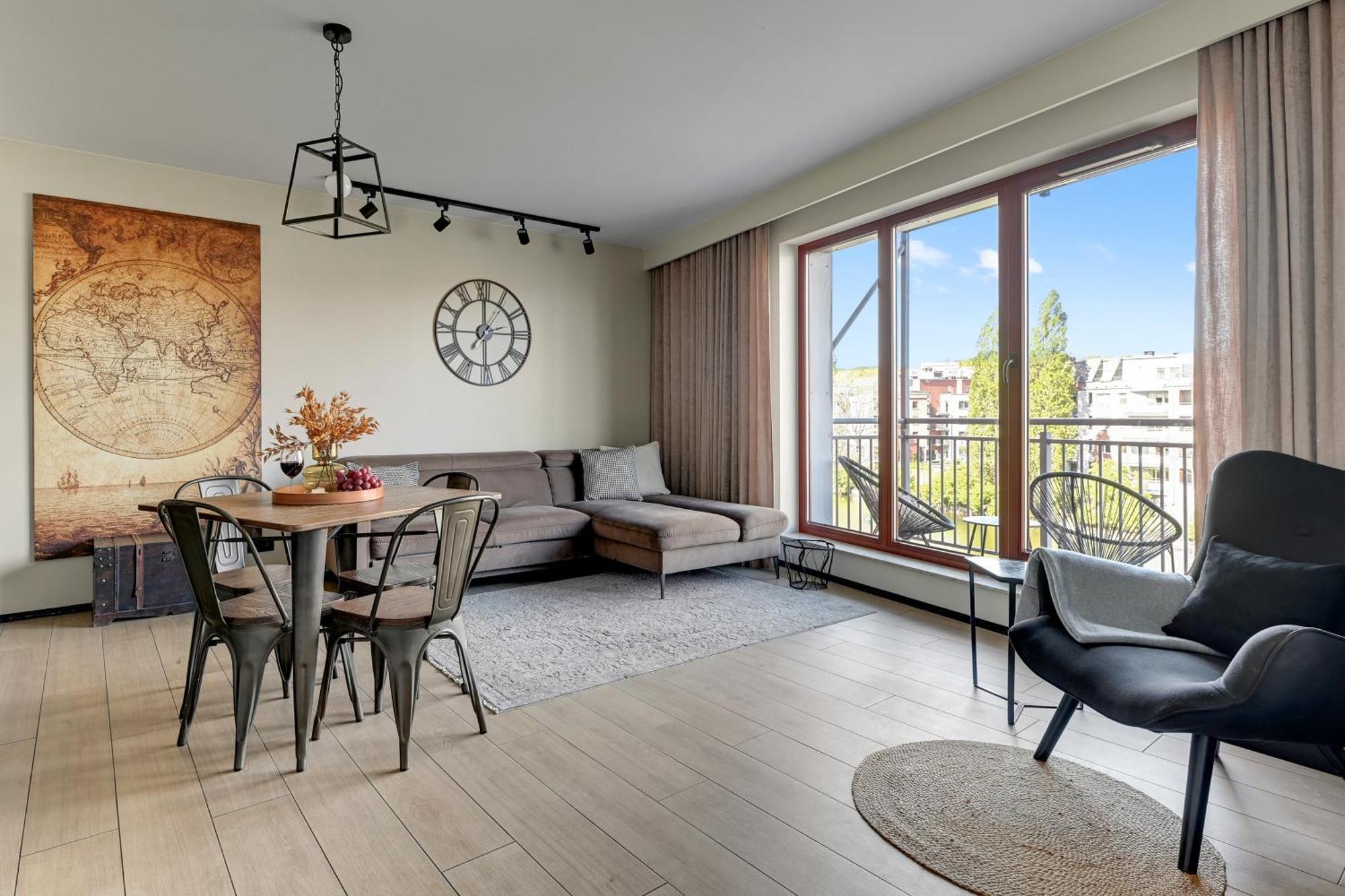 Waterlane Island - Riverview Pool, Spa, Gym & Parking By Downtown Apartments Gdańsk Eksteriør bilde