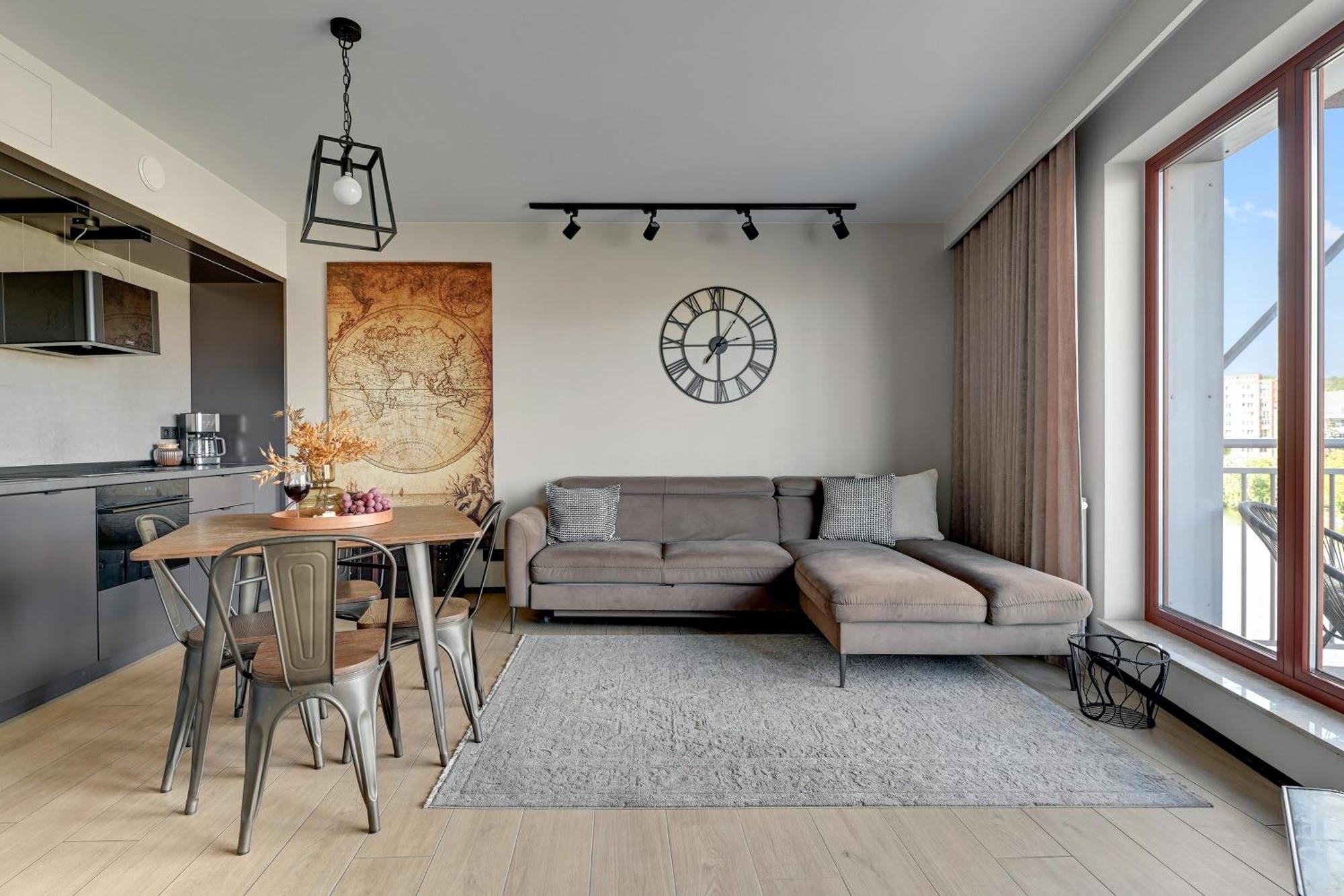 Waterlane Island - Riverview Pool, Spa, Gym & Parking By Downtown Apartments Gdańsk Eksteriør bilde