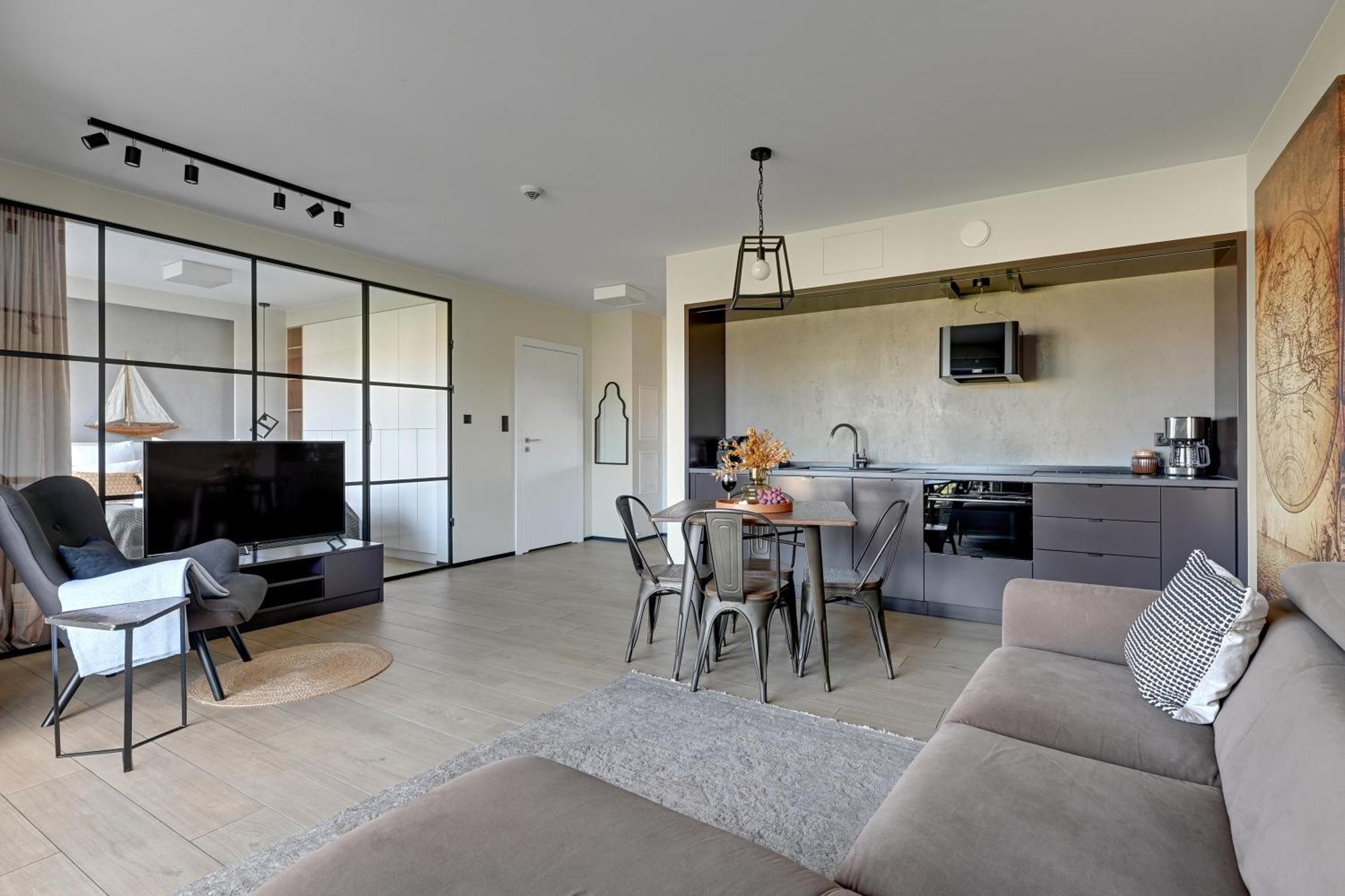 Waterlane Island - Riverview Pool, Spa, Gym & Parking By Downtown Apartments Gdańsk Eksteriør bilde