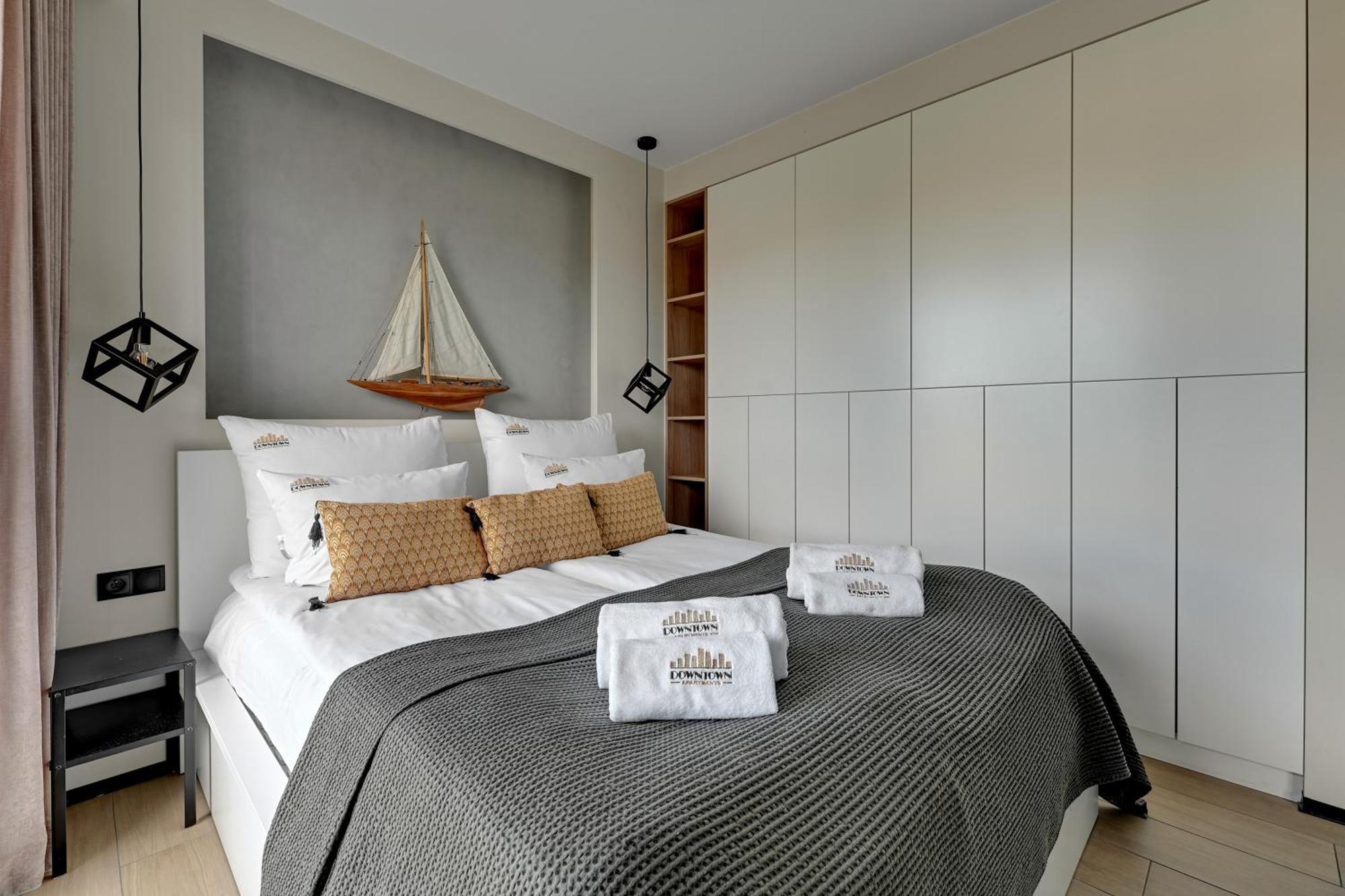 Waterlane Island - Riverview Pool, Spa, Gym & Parking By Downtown Apartments Gdańsk Eksteriør bilde