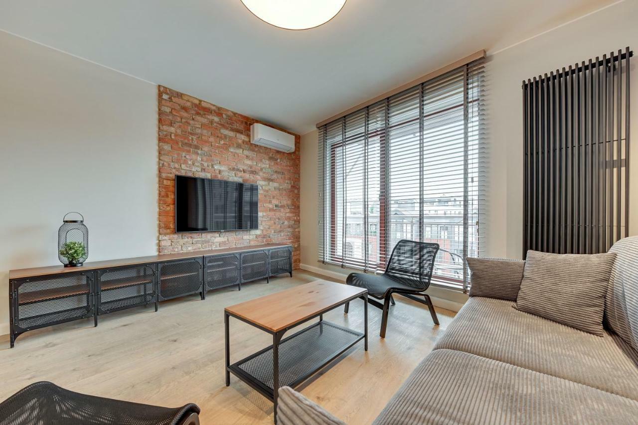 Waterlane Island - Riverview Pool, Spa, Gym & Parking By Downtown Apartments Gdańsk Eksteriør bilde
