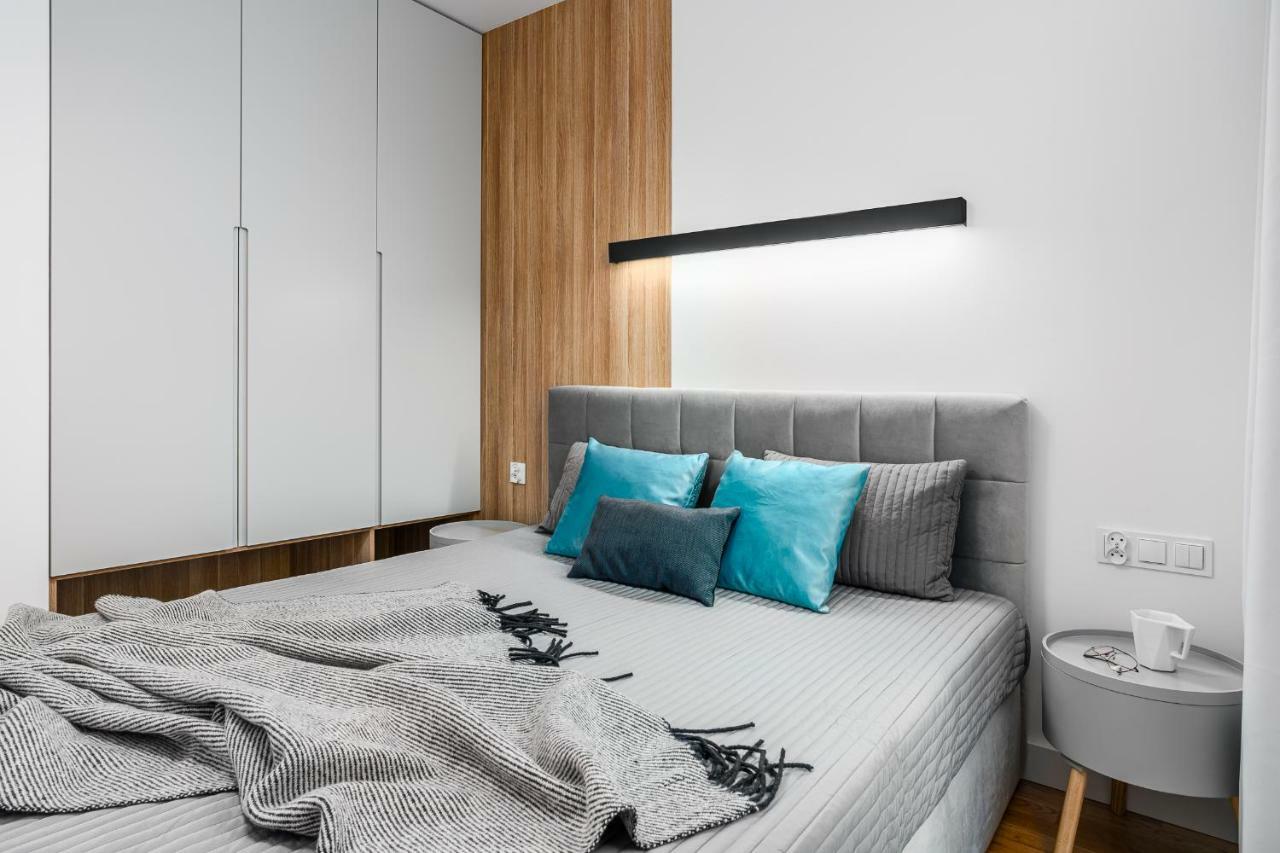 Waterlane Island - Riverview Pool, Spa, Gym & Parking By Downtown Apartments Gdańsk Eksteriør bilde
